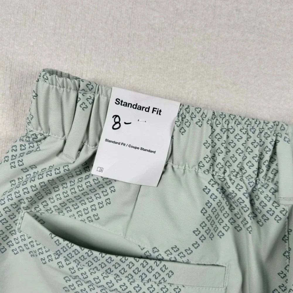 Jordan Golf Shorts Mens Medium 23 Print Monogram Performance 8